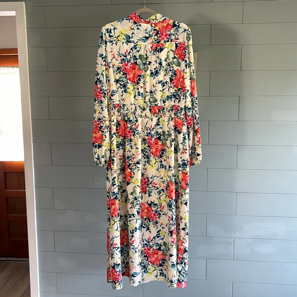 Charles Henry floral dress